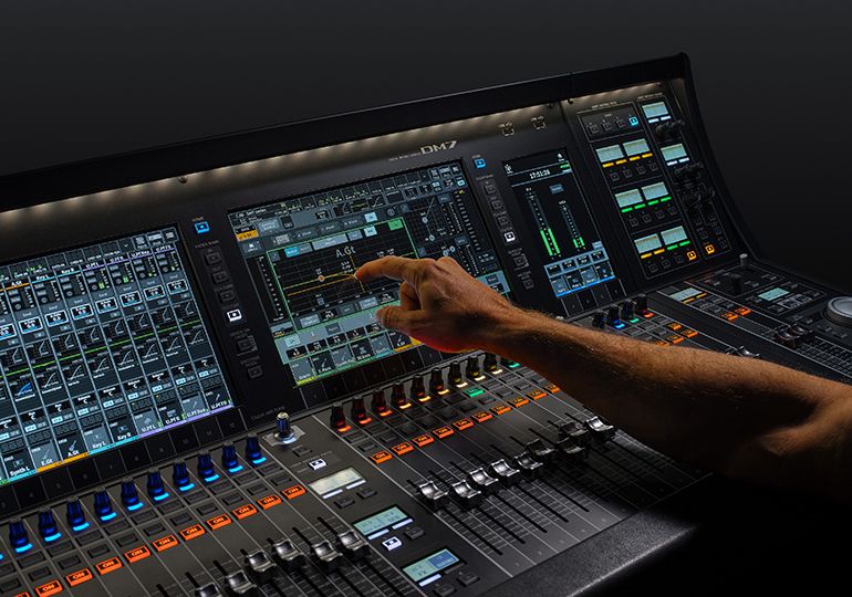 Yamaha Digital Mixing Console DM7: Sound