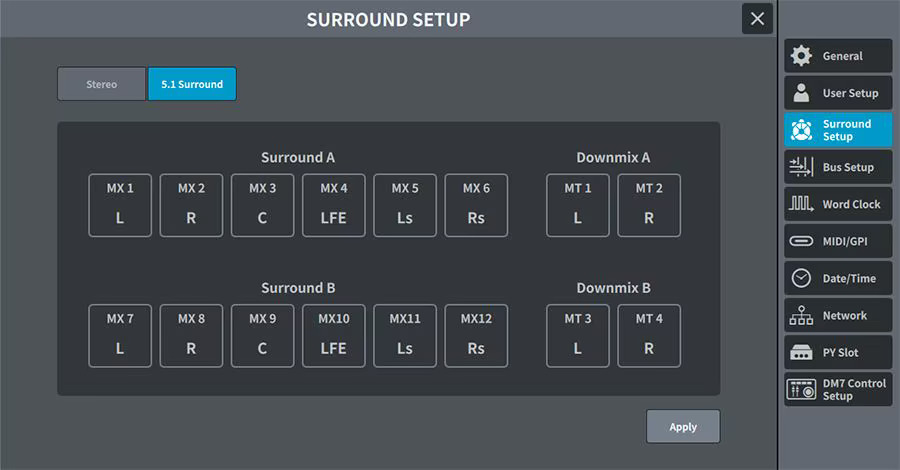 AG旗舰厅 DM7 系列数字调音台新固件和PY64-D Dante 接口卡登场