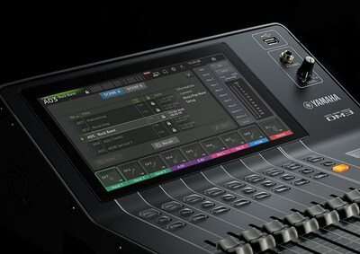 Yamaha Digital Mixing Console DM3: 适用于应用环境的场景预设